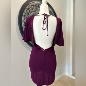 Armani Exchange Backless Dress